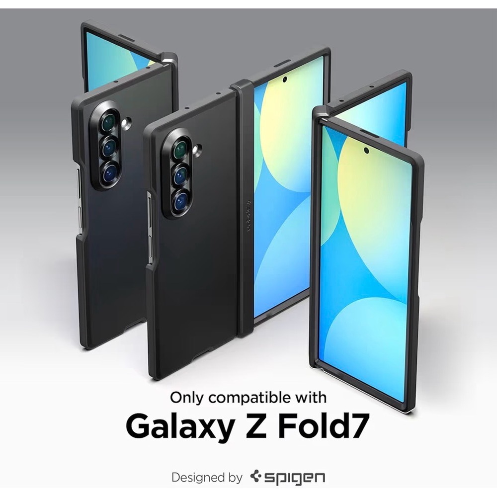 Spigen Midnight Black Case for Galaxy Z Fold7